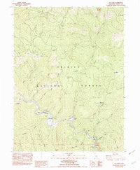 Del Loma California Historical topographic map, 1:24000 scale, 7.5 X 7.5 Minute, Year 1982