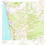 Del Mar California Historical topographic map, 1:24000 scale, 7.5 X 7.5 Minute, Year 1953