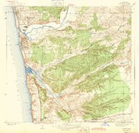 Del Mar California Historical topographic map, 1:31680 scale, 7.5 X 7.5 Minute, Year 1943