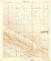 Del Sur California Historical topographic map, 1:24000 scale, 7.5 X 7.5 Minute, Year 1936