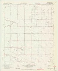 Del Sur California Historical topographic map, 1:24000 scale, 7.5 X 7.5 Minute, Year 1958