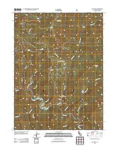 Del Loma California Historical topographic map, 1:24000 scale, 7.5 X 7.5 Minute, Year 2012