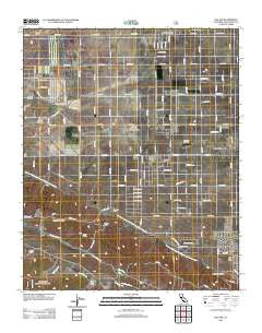 Del Sur California Historical topographic map, 1:24000 scale, 7.5 X 7.5 Minute, Year 2012