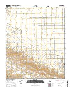 Del Sur California Current topographic map, 1:24000 scale, 7.5 X 7.5 Minute, Year 2015
