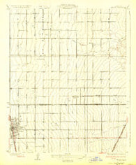 Delano California Historical topographic map, 1:31680 scale, 7.5 X 7.5 Minute, Year 1929