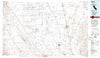 Delano California Historical topographic map, 1:100000 scale, 30 X 60 Minute, Year 1993
