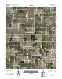 Delano West California Historical topographic map, 1:24000 scale, 7.5 X 7.5 Minute, Year 2012