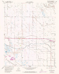 Delta Ranch California Historical topographic map, 1:24000 scale, 7.5 X 7.5 Minute, Year 1961