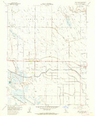 Delta Ranch California Historical topographic map, 1:24000 scale, 7.5 X 7.5 Minute, Year 1961