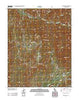 Dennison Peak California Historical topographic map, 1:24000 scale, 7.5 X 7.5 Minute, Year 2012
