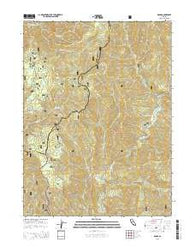 Denny California Current topographic map, 1:24000 scale, 7.5 X 7.5 Minute, Year 2015