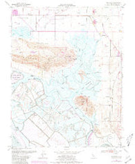 Denverton California Historical topographic map, 1:24000 scale, 7.5 X 7.5 Minute, Year 1953