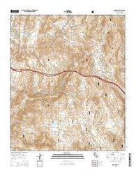 Descanso California Current topographic map, 1:24000 scale, 7.5 X 7.5 Minute, Year 2015