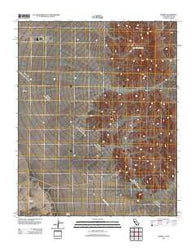 Desert California Historical topographic map, 1:24000 scale, 7.5 X 7.5 Minute, Year 2012
