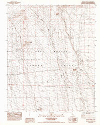 Desert Spring California Historical topographic map, 1:24000 scale, 7.5 X 7.5 Minute, Year 1984