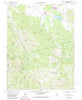 Detert Reservoir California Historical topographic map, 1:24000 scale, 7.5 X 7.5 Minute, Year 1958