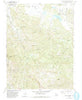 Detert Reservoir California Historical topographic map, 1:24000 scale, 7.5 X 7.5 Minute, Year 1993