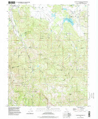 Detert Reservoir California Historical topographic map, 1:24000 scale, 7.5 X 7.5 Minute, Year 1997