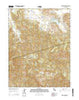 Detert Reservoir California Current topographic map, 1:24000 scale, 7.5 X 7.5 Minute, Year 2015
