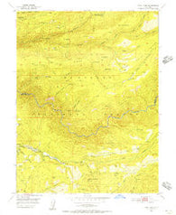 Devil Peak California Historical topographic map, 1:24000 scale, 7.5 X 7.5 Minute, Year 1950