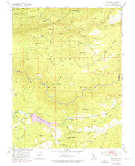 Devil Peak California Historical topographic map, 1:24000 scale, 7.5 X 7.5 Minute, Year 1950
