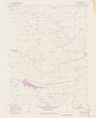 Devil Peak California Historical topographic map, 1:24000 scale, 7.5 X 7.5 Minute, Year 1950