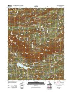 Devil Peak California Historical topographic map, 1:24000 scale, 7.5 X 7.5 Minute, Year 2012