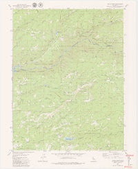 Devils Nose California Historical topographic map, 1:24000 scale, 7.5 X 7.5 Minute, Year 1979