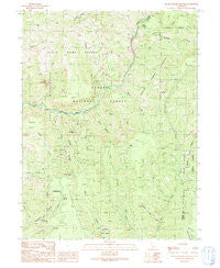 Devils Parade Ground California Historical topographic map, 1:24000 scale, 7.5 X 7.5 Minute, Year 1991