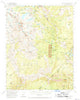 Devils Postpile California Historical topographic map, 1:62500 scale, 15 X 15 Minute, Year 1953