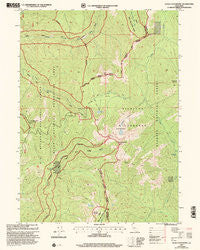 Devils Punchbowl California Historical topographic map, 1:24000 scale, 7.5 X 7.5 Minute, Year 1997
