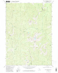 Devils Punchbowl California Historical topographic map, 1:24000 scale, 7.5 X 7.5 Minute, Year 1981