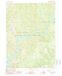 Devils Rock California Historical topographic map, 1:24000 scale, 7.5 X 7.5 Minute, Year 1990