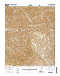 Devils Heart Peak California Current topographic map, 1:24000 scale, 7.5 X 7.5 Minute, Year 2015