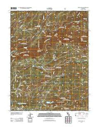 Devils Nose California Historical topographic map, 1:24000 scale, 7.5 X 7.5 Minute, Year 2012