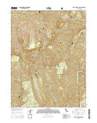 Devils Parade Ground California Current topographic map, 1:24000 scale, 7.5 X 7.5 Minute, Year 2015