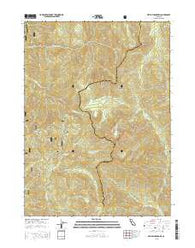 Devils Punchbowl California Current topographic map, 1:24000 scale, 7.5 X 7.5 Minute, Year 2015