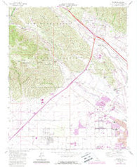 Devore California Historical topographic map, 1:24000 scale, 7.5 X 7.5 Minute, Year 1966