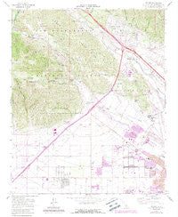 Devore California Historical topographic map, 1:24000 scale, 7.5 X 7.5 Minute, Year 1966