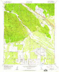 Devore California Historical topographic map, 1:24000 scale, 7.5 X 7.5 Minute, Year 1954