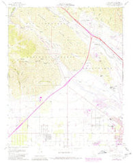 Devore California Historical topographic map, 1:24000 scale, 7.5 X 7.5 Minute, Year 1966