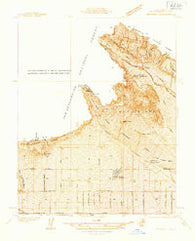 Devore California Historical topographic map, 1:31680 scale, 7.5 X 7.5 Minute, Year 1936