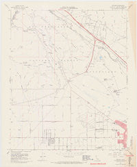 Devore California Historical topographic map, 1:24000 scale, 7.5 X 7.5 Minute, Year 1966