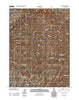 Dewitt Peak California Historical topographic map, 1:24000 scale, 7.5 X 7.5 Minute, Year 2012