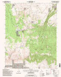 Dexter Canyon California Historical topographic map, 1:24000 scale, 7.5 X 7.5 Minute, Year 1994