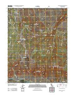 Dexter Canyon California Historical topographic map, 1:24000 scale, 7.5 X 7.5 Minute, Year 2012
