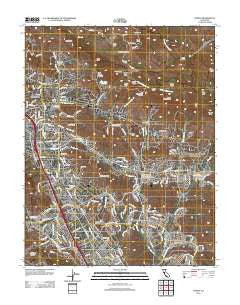 Diablo California Historical topographic map, 1:24000 scale, 7.5 X 7.5 Minute, Year 2012