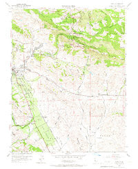 Diablo California Historical topographic map, 1:24000 scale, 7.5 X 7.5 Minute, Year 1953