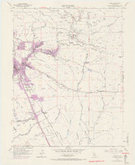 Diablo California Historical topographic map, 1:24000 scale, 7.5 X 7.5 Minute, Year 1953