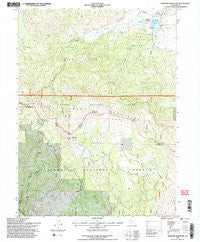 Diamond Mountain California Historical topographic map, 1:24000 scale, 7.5 X 7.5 Minute, Year 1994